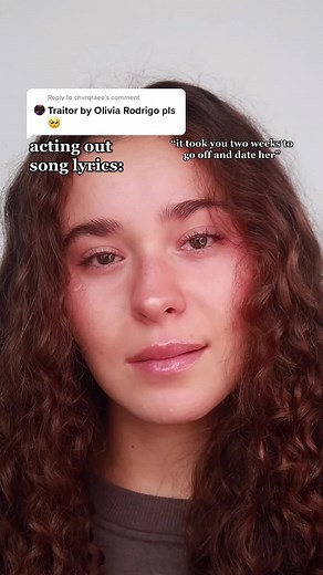 Acting Out Song Lyrics: Traitor by Olivia Rodrigo