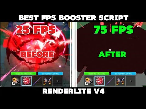 Roblox FPS Booster Script | RenderLite V4 | NO EFFECTS, MESH EFFECTS SIMPLIFIER, AFK GRINDING MODE!