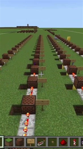 memory reboot noteblock song #gaming #minecraft