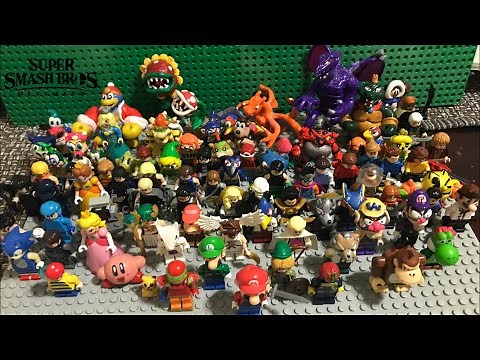 All Lego Super Smash Bros. Ultimate minifigures