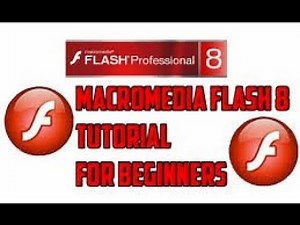 macromedia flash 8 -basic animation tutorial {beginners} part 1