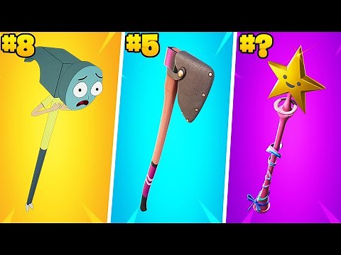 25 Most TRYHARD Pickaxes In Fortnite Season 7 (Sweaty Pickaxes)