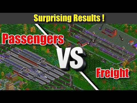 OpenTTD AI Battle: Passengers vs Freight