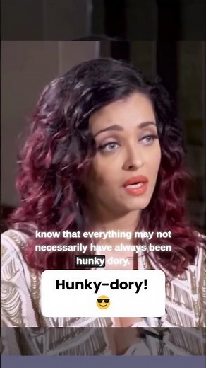 Hunky-Dory Meaning | Funny English Phrase Explained Simply! #englishlanguage #englishvocabulary