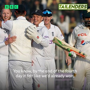 "By the end of the fourth day, it felt like we'd already won." The inside story of one of England's greatest Test match wins. Listen to Tailenders on BBC Sounds. | BBC Test Match Special