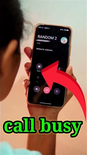 Call Busy Kaise Bataye |How to call busy 🤙✅ #call #settings #busy #callingapp #explore #tranding