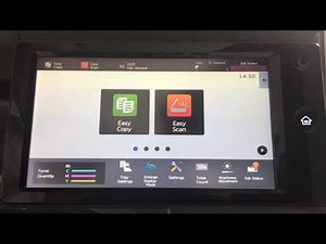 Deleting a job from the print queue | Sharp