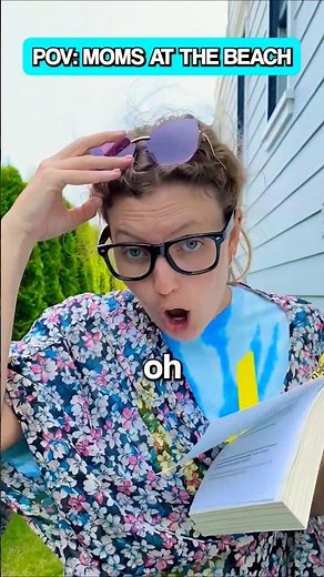 MOMS at the BEACH be like... 🏖️