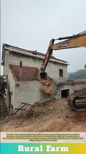 Mechanical Demolition: The Art of Controlled Deconstruction Excavator Machinery