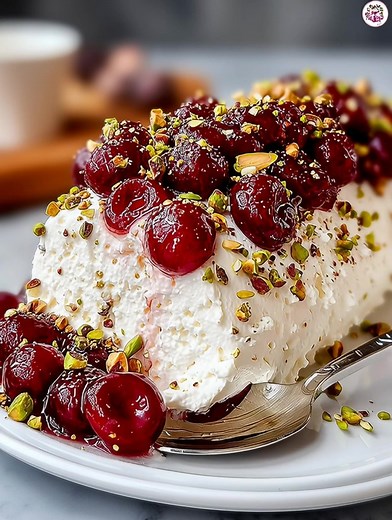 14K views · 289 reactions | Cherry Pistachio Whipped Cheese Log Hook: A creamy, cloud-soft cheese spread topped with glossy cherries and crunchy pistachios—your new holiday showstopper. Yield: 8–10 servings Time: 10 minutes + optional chill Temp: None Key Ingredients First: Whipped cream cheese Mascarpone (or ricotta for lighter texture) ................................. Full Recipe in First Cօʍʍеոτ  | Healthycutmeals by Claire | Facebook