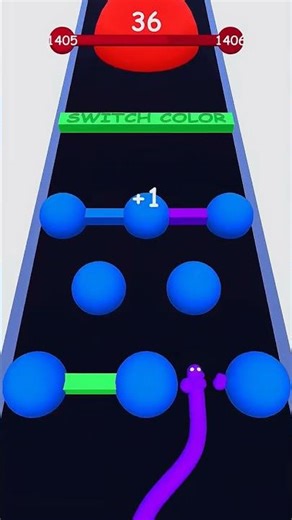 Snake color changer 3d game #shorts