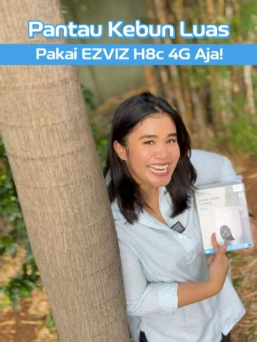 Sobiz mau pasang CCTV, tapi tidak punya WiFi? Tenang aja, EZVIZ H8c 4G bisa jadi solusi buat kamu! Cukup pakai SIM card aja, kamu bisa pantau area outdoor rumah, kebun, atau area yang belum terjangkau WiFi lainnya jadi lebih aman! Check out sekarang! #EZVIZH8c4G #EZVIZOutdoor #LebihEazy #SolusiEazyMas4Kini #EZVIZIndonesia