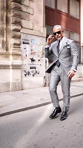 Step into sophistication with Classic Men's Gray Formal Suit. Perfect for formal events, this suit ensures you exude elegance and style. #Hollomen #Suits #Mensfashion #Menstyle #GraySuit #FormalElegance #ClassicStyle | hollo_men