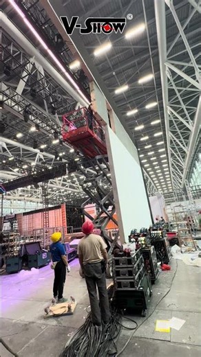 GETshow booth setup in progress,welcome to visit VSHOW booth,number is 19.2B1 #getshow