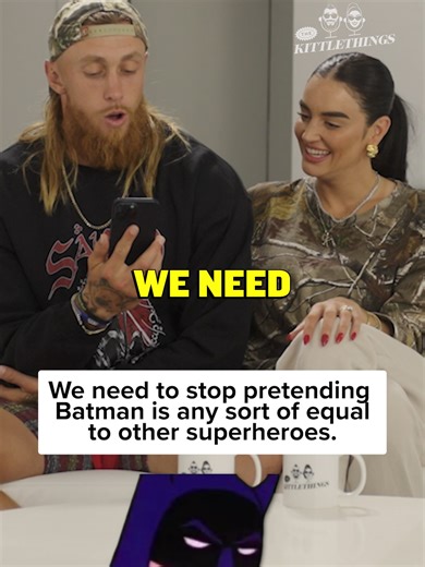 Batman slander will not be tolerated in the Kittle household ☝️ #nfl #football #batman #superheroes #comicbooks