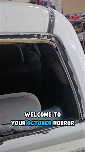 Pt. 2 Our auto glass horror show continues! 👻 The back glass on this truck fell out completely! A bad install isn't just a leak, it's a serious safety hazard! Glad we could get this fixed the right way. #autoglassnightmare #autoglass #ConiferCO #WindshieldRepair #glassrepair #Colorado #autoglassnightmare #denvercolorado #windshieldrepair #highlandsranch #evergreencolorado | Cornerstone Auto Glass