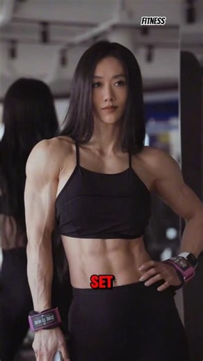Di Qin Female Fitness Model | IFBB Bikini Pro #ifbbpro #motivation #shorts