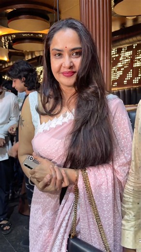 Character Artist Pragathi Stunning Look at Chennai Love Story Movie Vadhalane Song Launch