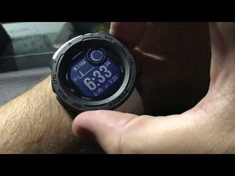 Garmin Instinct - Edit and View GPS Locations with Garmin Explore App
