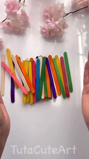 646K views · 52K reactions | DIY Colorful Folk Wall Hanging✨ . . #diy #craft #diyideas #handmade #tutacuteart #diycrafts | Tuta Cute Art | Facebook