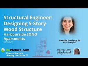 Structural Engineering 5-Story Wood Structure