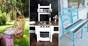 73K views · 871 reactions | Here are 16 creative ideas to reuse your old chairs | Tips & Crafts | Facebook