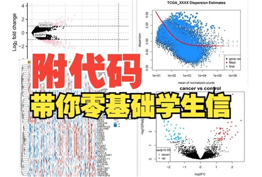 01（附代码）保姆级教程，带你零基础学生信，一键出图-TCGA数据下载与整理