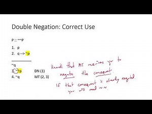 3.3.2 Rule 9 Double Negation