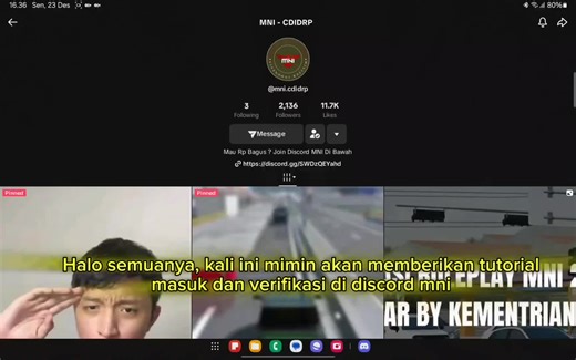MNI | Tutorial Join mni dan verify ya guys #cdidroblox #cdidcinematic #cdidupdate #fyp #mni #mnicdidrp