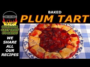 Baked Plum Tart