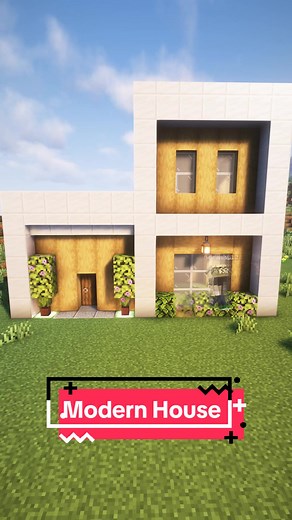 Modern House with Pool in Minecraft: Tutorial and Building Ideas