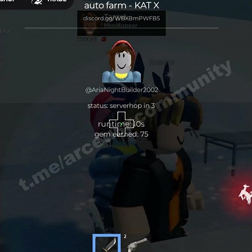 [Arceus X]Auto-Farm for "KAT X"