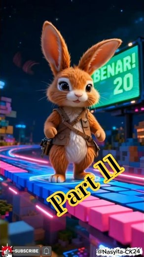 Bunny Returns to Roblox Math Obby at Night! #funny #viral #roblox #movie #cartoon