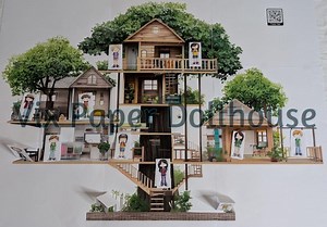 Printable Paper Treehouse Dollhouse, Miniature Scene (digital Download) - Etsy Canada