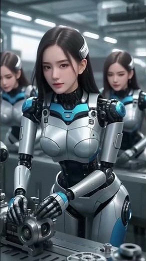 Perfect Female Robots on a Mission | Futuristic AI Walking Scene in 4K