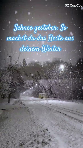 Schnee gestöber: So machst du das Beste aus deinem Winter #natur #fotografie #winter