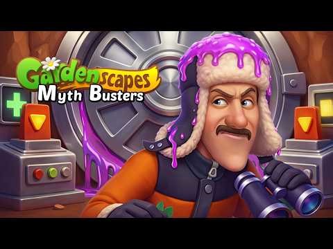 GARDENSCAPES NEW ACRES | Myth Busters | FULL GAME | Gameplay Walkthrough