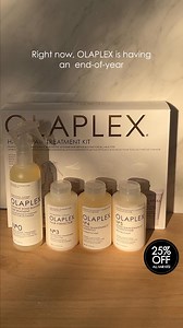 Give your hair the care it deserves! Stock up on OLAPLEX’s best-selling kits, now 25% off. From deep repair to daily nourishment, it’s the perfect time to treat your locks. | Olaplex