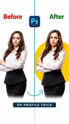How to make a profile Dp | Photoshop Tutorial