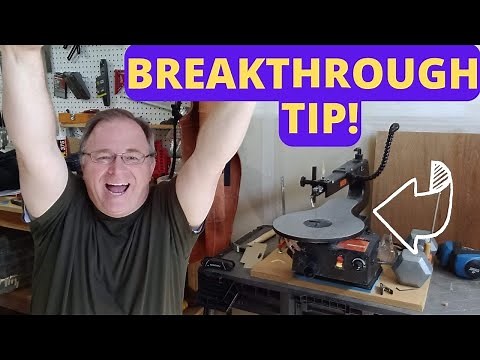 EASY WEN Scroll Saw INSIDE CUT TIP With a Pinless Blade | WEN Model 3920