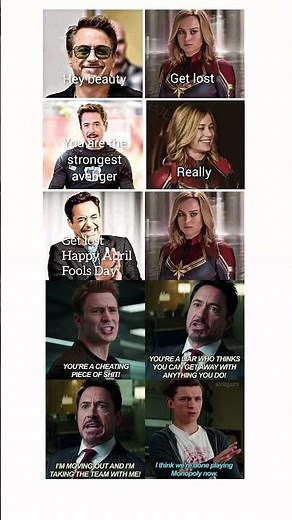 April Fools Gone Wrong 😂 | Marvel Avengers Funny Meme #marvel #avengers #ironman #spiderman #shorts