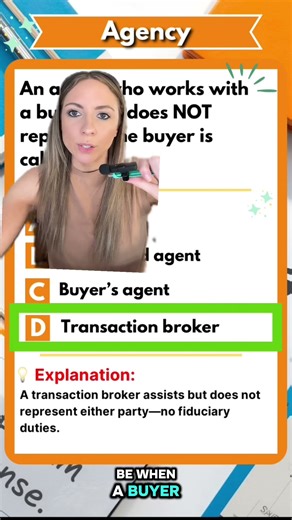 National Real Estate Exam – Agency Practice Questions #futurerealtor #realestate #realestateexamprep