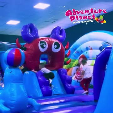 JUMP, BOUNCE AND CLIMB  Did you know that the inflatables area takes up the whole length of Adventure Planet! With plenty of room for your little ones to enjoy, come down and see for yourself 朗 Open today until 6pm - No booking required! 敖 | Adventure Planet Cumbernauld | Facebook