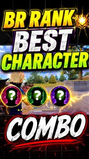 BR Rank best Character Combo After OB53 Update||New season☠️