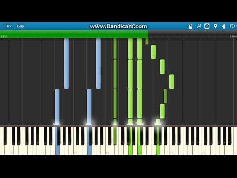50 Shades of Grey. Bach Marcello. Christian piano song. Synthesia