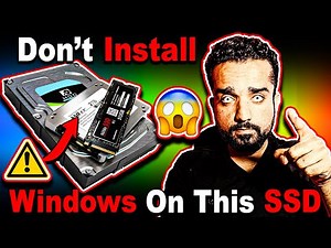 🔥Don't Install Windows On SSD🔥Don't Make SSD Boot Drive ‪@KshitijKumar1990‬