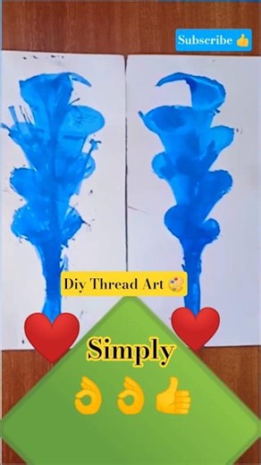 Diy thread art /String pull art #art #shortvideo #threads #painting #trending #ytshorts #diy 👍👌🦚🦚👌👌