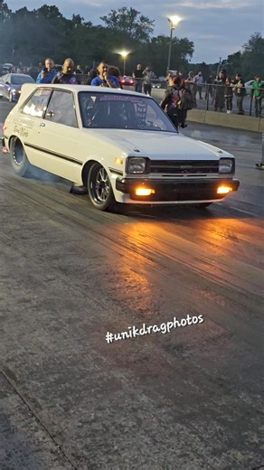 La Joshley 🔥 con Gaby Nieves behind the wheel, testing at Cecil County Dragway Maryland 👏 May 17, 2024 #unikdragphotos #TestNTune #cecilcountydragway #lajoshley #Starlet #13bturbo #Import #dragracing | UNIK DRAG Photos
