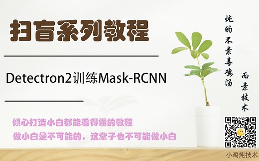 【扫盲】Detectron2训练Mask-RCNN