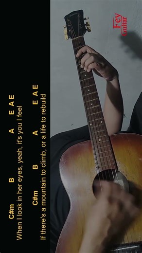 Noah Cyrus - Light Over the Hill Easy Guitar Chord & Lyrics (cover) #shorts